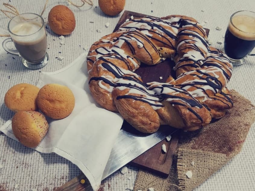 Variedad de productos de panadería